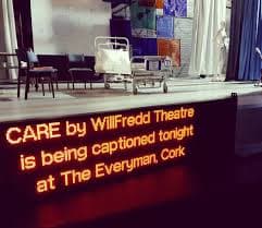 Open Captioning (Burned-in) service illustration